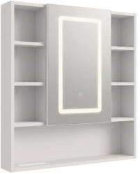 Rea Luna dulap 70x13x80 cm cu oglinda alb REA-M0405 (REAM0405)