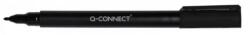 Q-CONNECT Marker CD/DVD, varf fetru - 0.6mm, Q-Connect - negru (KF13321)
