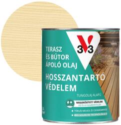 V33 Terasz és kerti bútor ápoló olaj 2, 5 l Színtelen
