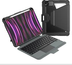 Nillkin Bumper Link Keyboard Case Apple iPad Pro 11 (2024) billentyűzetes tok - fekete (57983122915) (57983122915)
