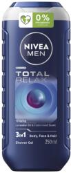 Nivea Tusfürdő NIVEA MEN total relax 250 ml - vectraline