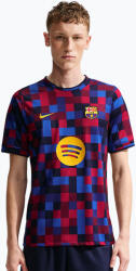Nike Férfi focimez Nike FC Barcelona Dri-Fit Pre-Match noble red/mineral yellow