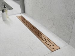 Mexen Flat M15 vonalelvezetés 60 cm, kefecezett réz - 1C24060-15