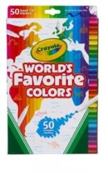 Crayola Crayola: a világ kedvenc színei filctoll 50db-os (58-5069) (58-5069)