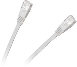 Cabletech Cablu de internet 5m plug-to-plug CCA alb cat. 6e (L-KPO2293-5-0)