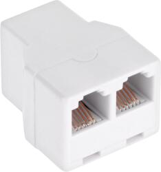  Inne Conector telefonic 6p6c GN, - 2xGN, (L-TEL0059)