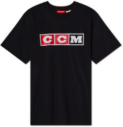 CCM Tricou pentru bărbați Heritage 3 Block Black M
