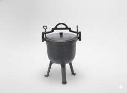 CHOMIK Oală de fontă Lisovă 8L 27, 5 x 21 cm *3710 (CH-BBQ3710) Ceaun