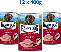 Happy Dog Sardinia 12x400g konzerv Kecske