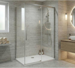 SAPHO GELCO LUXOR zuhanykabin tolóajtóval, 1300x900mm, jobbos/balos GU1213CHGU5690CH (GU1213CHGU5690CH)