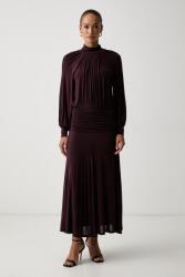 TWINSET rochie drapată cu vâscoză 9BY2-SUDZH1_83X (262TF2061)