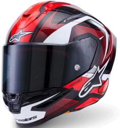 Alpinestars Cască integrală pentru motocicletă Alpinestars S-R7 Kinetis negru-roșu-alb (AIM140-2868)