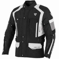 Street Racer Geacă de motocicletă Street Racer Hilax negru-gri deschis (STRBUHILAXBLGR2)