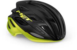 MET Cască MET ESTRO MIPS, negru/lime metalic (L (58-61 cm))