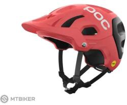 POC Cască POC Tectal Race MIPS, Ammolite Coral/Uranium Black Matt (L (59-62 cm))