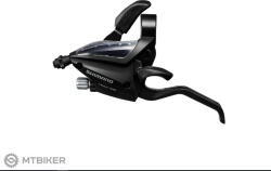 Shimano ST-EF500 schimbător stânga cu frână, 3 viteze, cu indicator