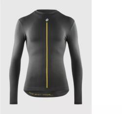 ASSOS Tricou ASSOS Spring Fall LS Skin Layer P1, anthracite grey (0 (XS-S))