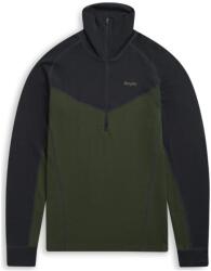 Bergans of Norway Tricou Bergans of Norway Inner: dual Merino Half Zip, pine forest/dark shadow grey (XL)