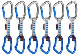 Mammut Set express Mammut Crag Keylock Indicator, 10 cm, 6 buc, silver/ultramarine