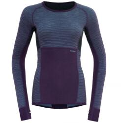Devold Hanorac damă Devold Tuvegga Merino, reversibil, lilac (L)
