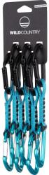Wild Country Set express Wild Country Wildhybrid Quickdraw, 12 cm, 6 buc, negru/turcoaz ()