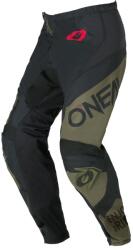 O'NEAL Pantaloni O'NEAL ELEMENT RACEWEAR, negru/măsliniu (36)