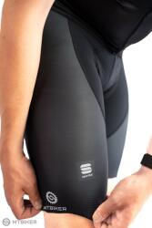 MTBIKER Pantaloni scurți MTBIKER cu bretele, negri (M)