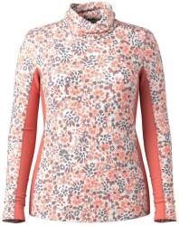 Smartwool Tricou damă Smartwool Classic Thermal Merino Mock Neck, coral reef floral (S)