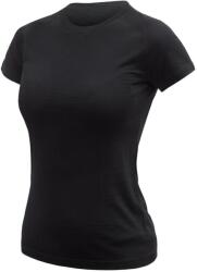 Sensor Tricou Sensor MERINO ACTIVE NO LOGO damă, negru (M)