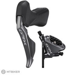 Shimano GRX Di2 ST-RX815/BR-RX810 Dual Control schimbător/frână hidr. , 2x11, stânga, Flat Mount, furtun 1000 mm + plăcuțe L03A