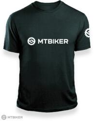 MTBIKER Tricou MTBIKER LOGO 1, negru (XL)