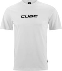 CUBE Tricou CUBE Organic Classic Logo, alb (M)
