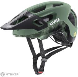 uvex Cască uvex react MIPS, moss green/black matt (52-56 cm)