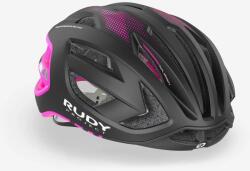 Rudy Project Cască Rudy Project Egos, black/pink fluo matte (M (55-59 cm))