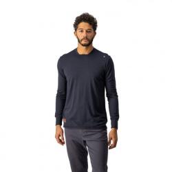 Castelli Tricou Castelli MERINO LS, negru deschis (XL)
