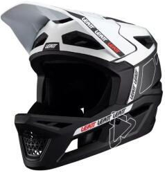Leatt Cască Leatt MTB Gravity 6.0 Carbon, negru/alb (S (55-56 cm))