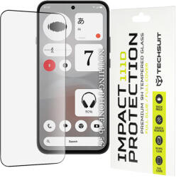 Techsuit Стъклен протектор Techsuit 111D Full Cover / Full Glue Glass - Nothing Phone (4b) - Черен