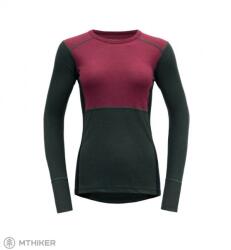 Devold Tricou damă Devold Lauparen Merino 190, beetroot/woods/ink (XL)