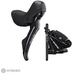 Shimano Schimbător/frână hidraulică Shimano 105 ST-R7020/BR-R7070, 2 viteze, stânga, flat mount, furtun 1.000 mm ()