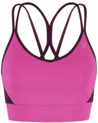Montura Sutien Montura Crimp Cross Bra damă, baton rouge/vinaccia (XS)