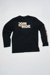 MTBIKER tricou cu mânecă lungă MTBIKER - JOIN THE RIDE, negru (M)