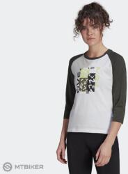 Five Ten Tricou Five Ten GRAPHIC 3/4 damă, alb (S)