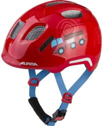 Alpina Cască ALPINA Ximo 2 Flash pentru copii, fire fighter gloss (45-49 cm)