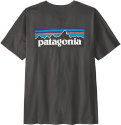 Patagonia Tricou Patagonia P-6 Logo, ink black (XL)