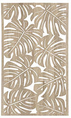  Dekor falpanel lézervágott monstera levél mintával - nagy méretű, 90x150 cm, Sonoma tölgy (FP21 - Sonoma)