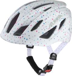 Alpina Cască copii ALPINA PICO FLASH, white polka dots gloss