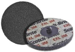 3M Scotch-Brite XL-UR Disc pentru îndepărtarea bavurilor, sistem Roloc 6AMED, diametru 75 mm (17191) (7000028469)