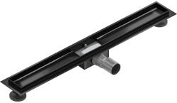 Mexen Flat zuhanyfolyóka lefolyótest 50 cm, matt fekete (1715050)