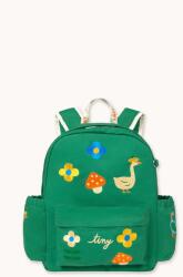 Tinycottons hátizsák gyerek pamut WINTER POND BACKPACK - zöld Univerzális méret