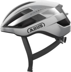 ABUS WingBack kerékpáros sisak - sportoláshoz és mindennapokra, felnőtteknek és fiataloknak - ezüst, S-es méret (51-55 cm)